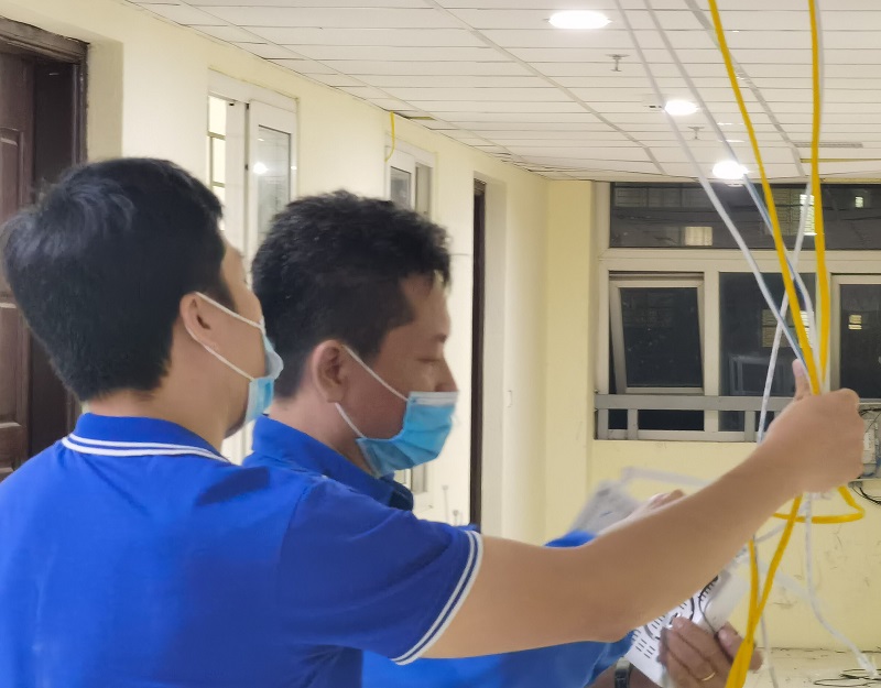 VNPT Hà Nội đã hoàn thiện hệ thống đường truyền mạng phục vụ Covid-19
