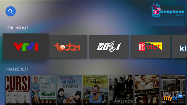 Cài đặt ứng dụng MyTV Net VinaPhone xem 100 kênh truyền hình