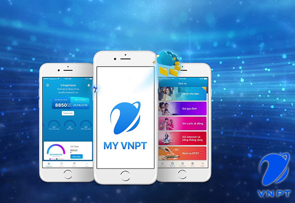 App My VNPT cũng hỗ trợ việc đóng tiền cước dịch vụ Internet