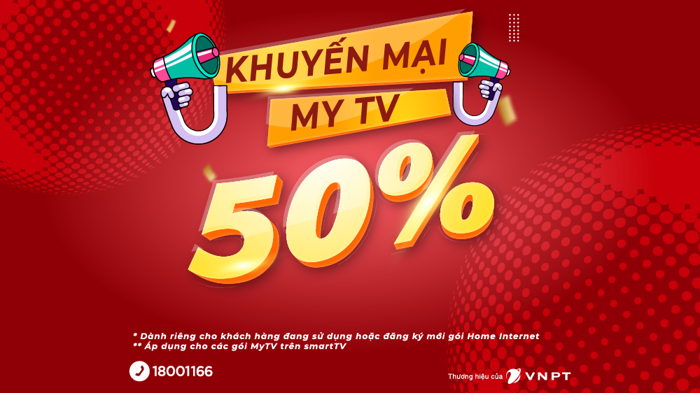 Truyền hình MyTV giảm giá 50% chào đón đại lễ 30/4 – 1/5
