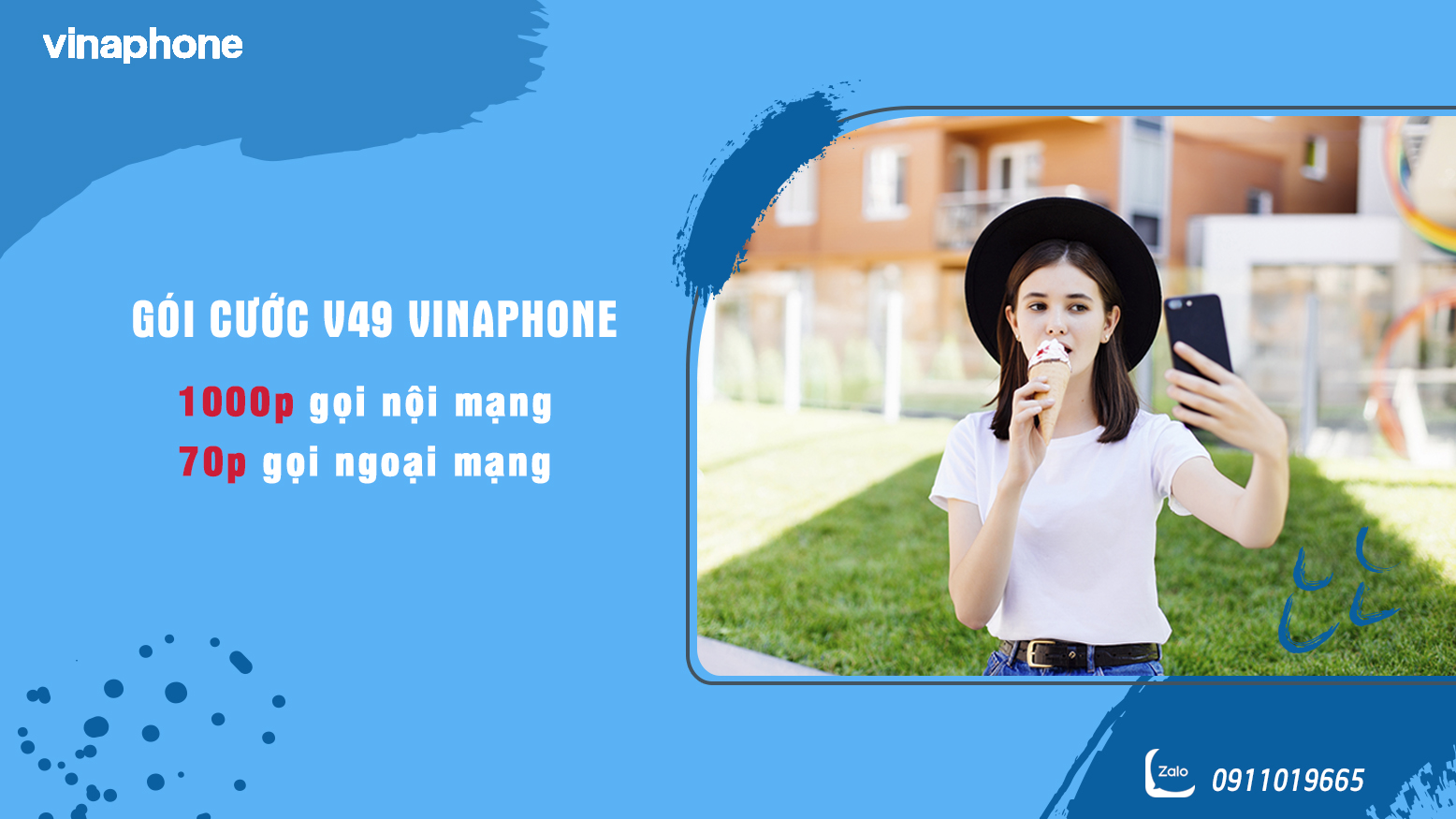 Cách đăng ký gói V49 của VinaPhone nhận 1070 phút gọi chỉ 49K