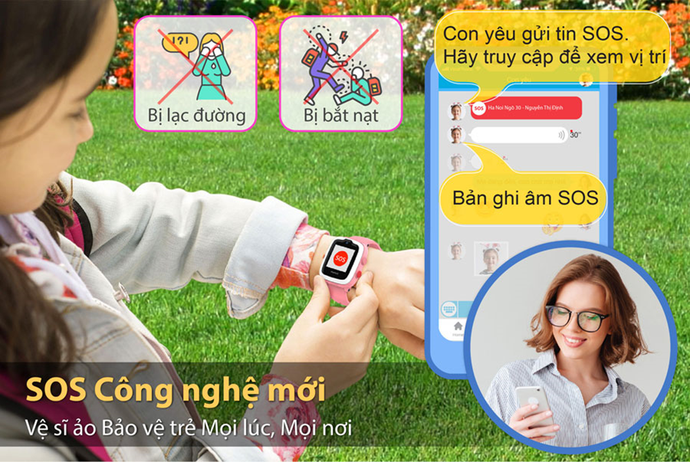 Giải pháp liên lạc, giám sát, bảo vệ trẻ từ xa bằng công nghệ 4G