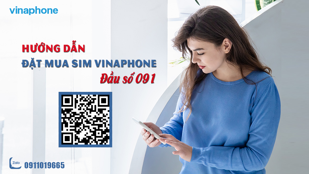 Hướng dẫn đặt mua sim VinaPhone đầu số 091