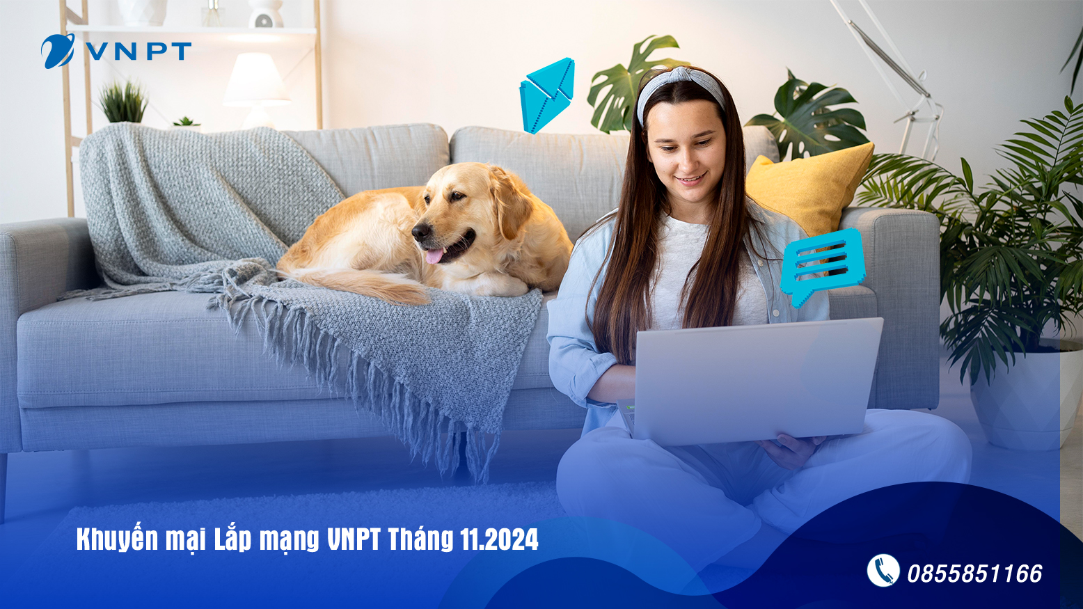 Khuyến mại lắp mạng VNPT tháng 11.2024