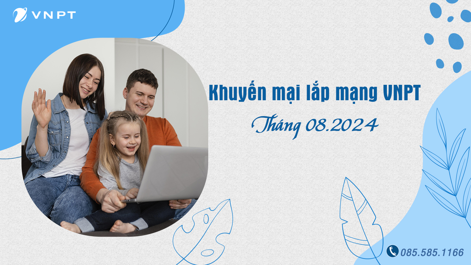 Khuyến mại lắp mạng tháng 8.2024