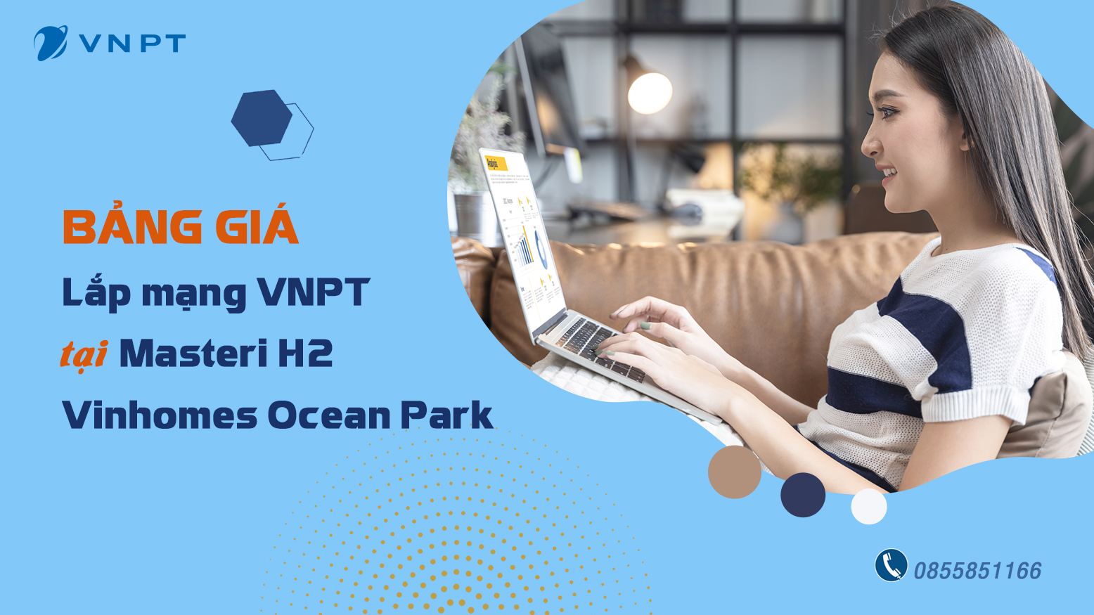 Bảng giá lắp mạng VNPT tại Masteri H2 Vinhomes Ocean Park