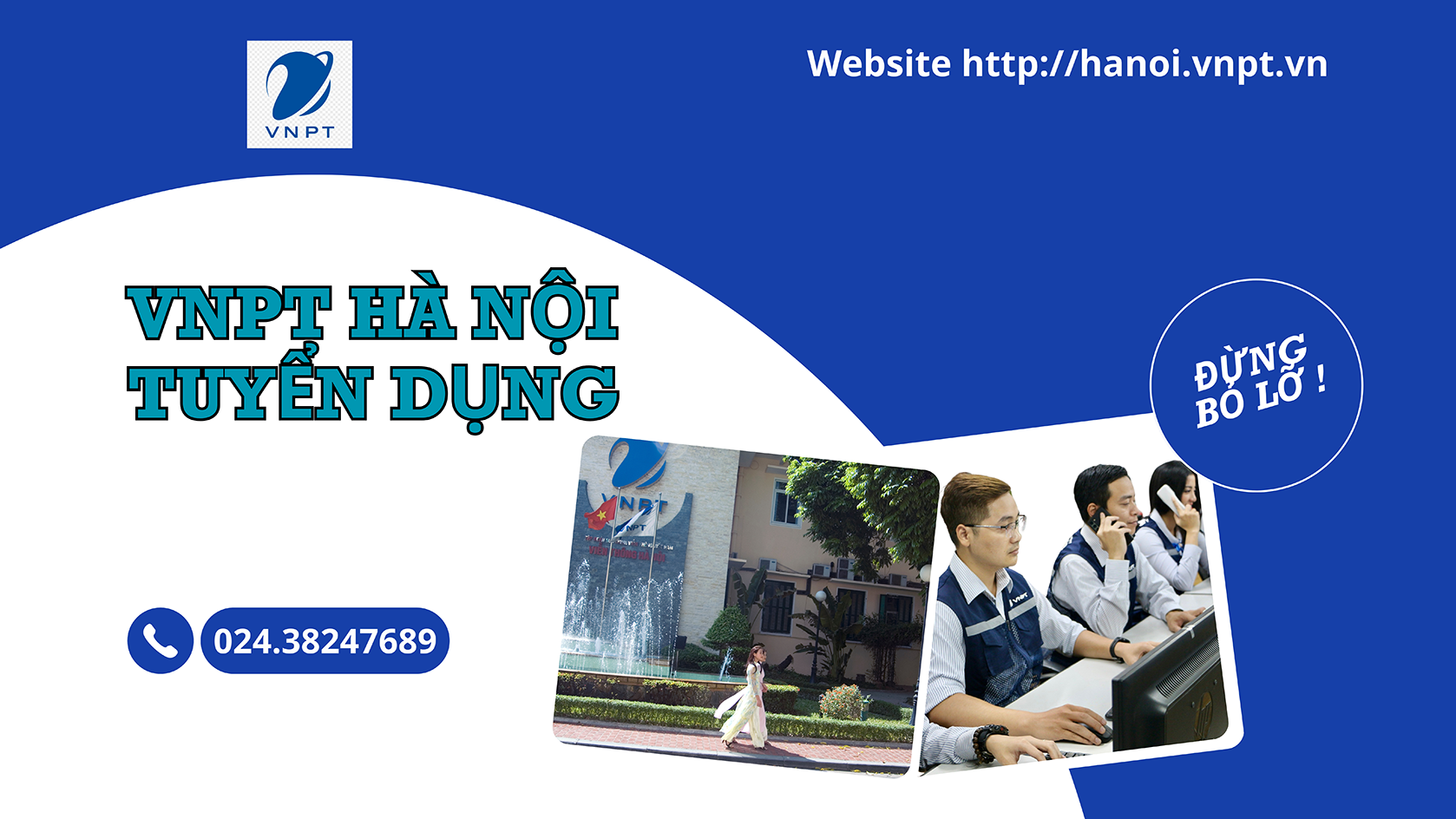 vnpt hà nội tuyển dụng nhân sự