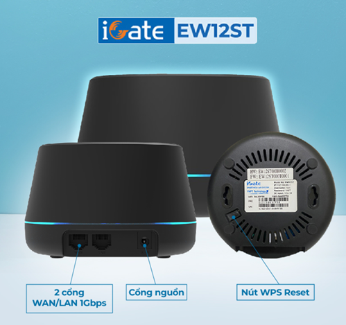 Thiết bị Wifi Mesh 5 iGate EW12ST