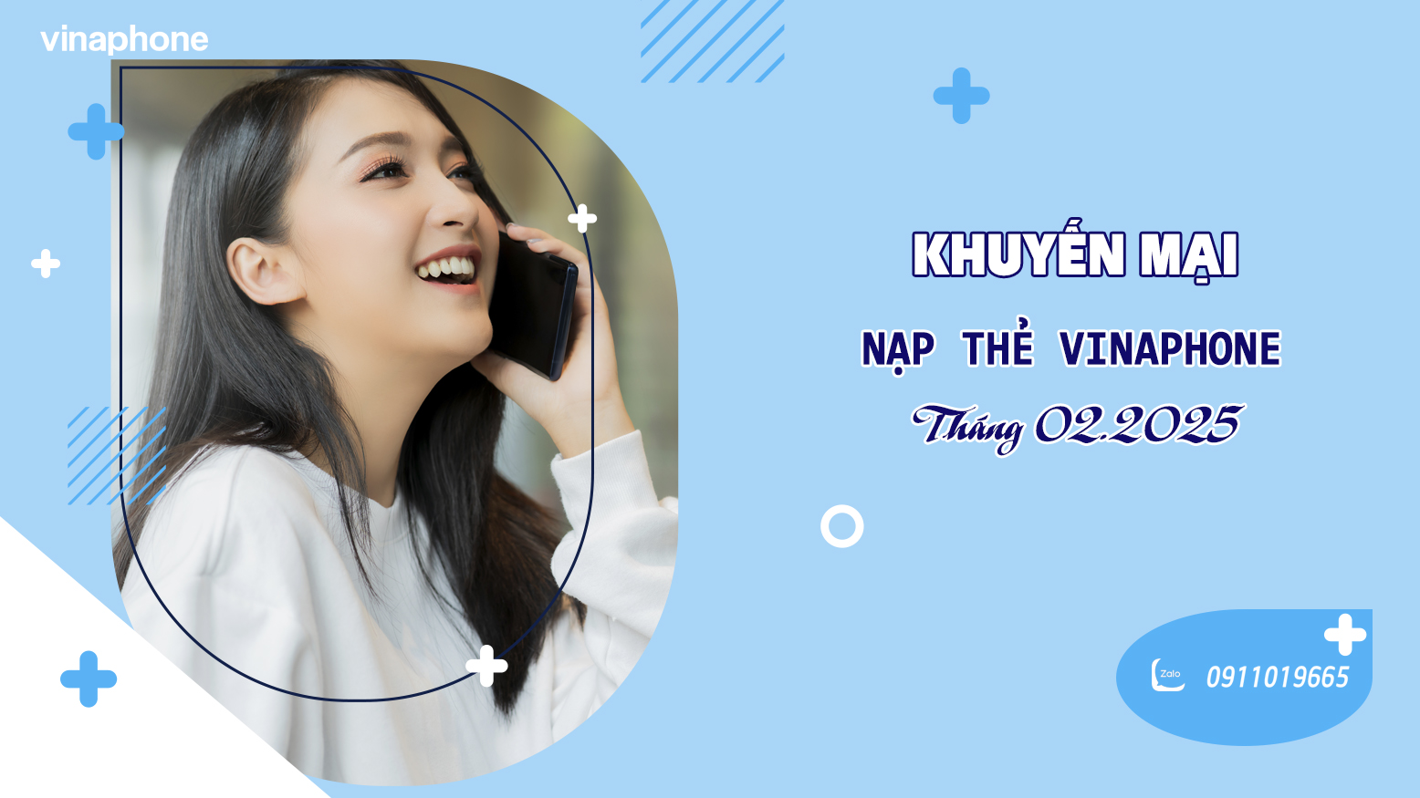 Những ngày khuyến mãi nạp thẻ VinaPhone tháng 2/2025