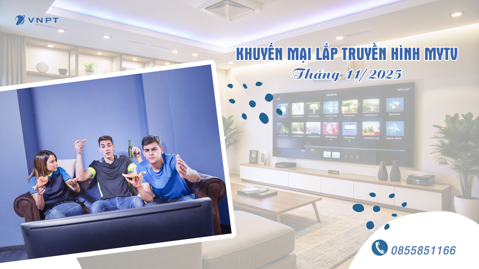 KHuyến mại lắp truyền hình MyTV tháng 11.2025