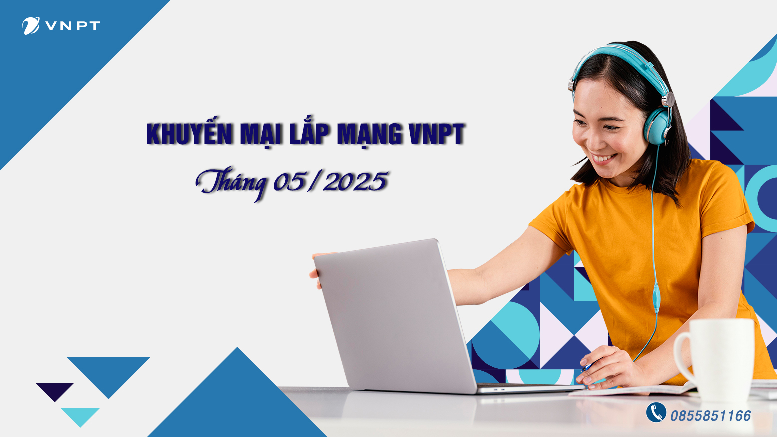 Khuyến mãi lắp mạng VNPT tháng 5/2025