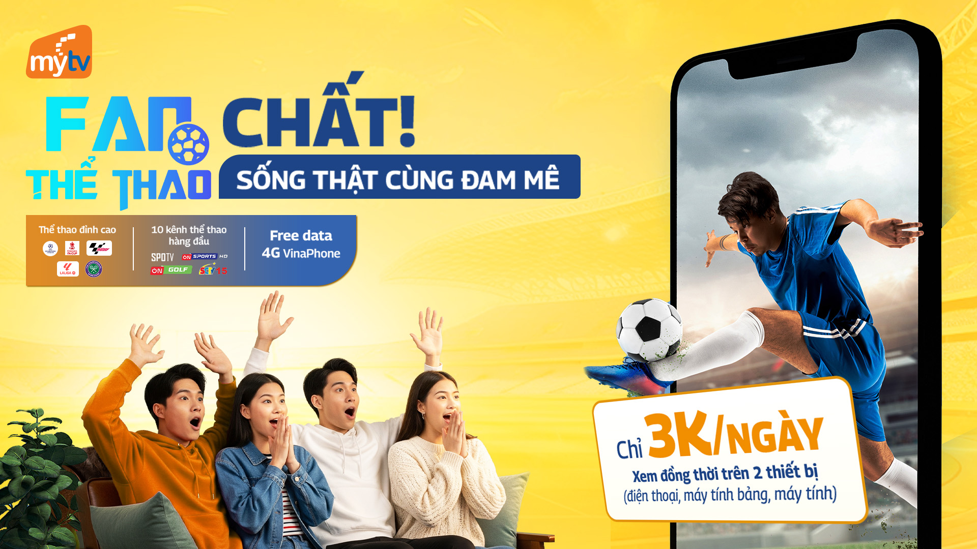 So sánh ba gói cước MyTV cho ba phong cách giải trí cá nhân