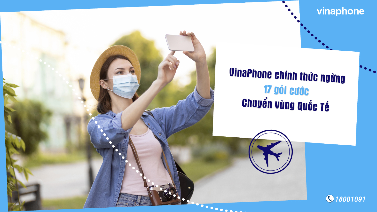 VinaPhone chính thức ngừng 17 gói cước chuyển vùng Quốc Tế
