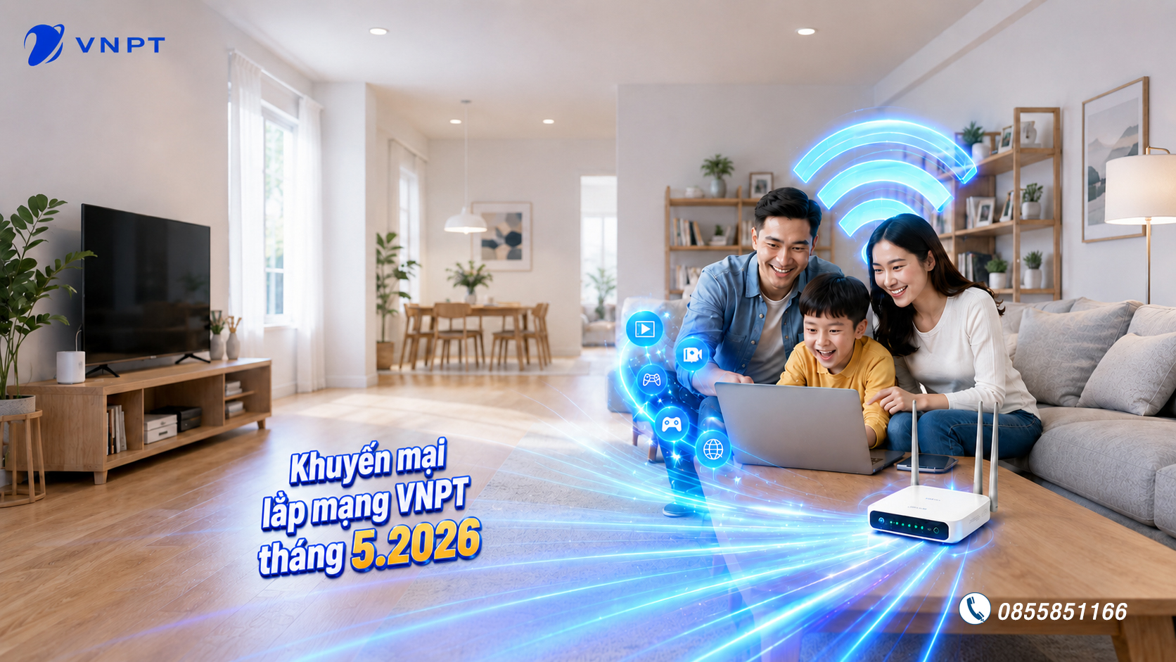 Lắp mạng VNPT tháng 5/2026