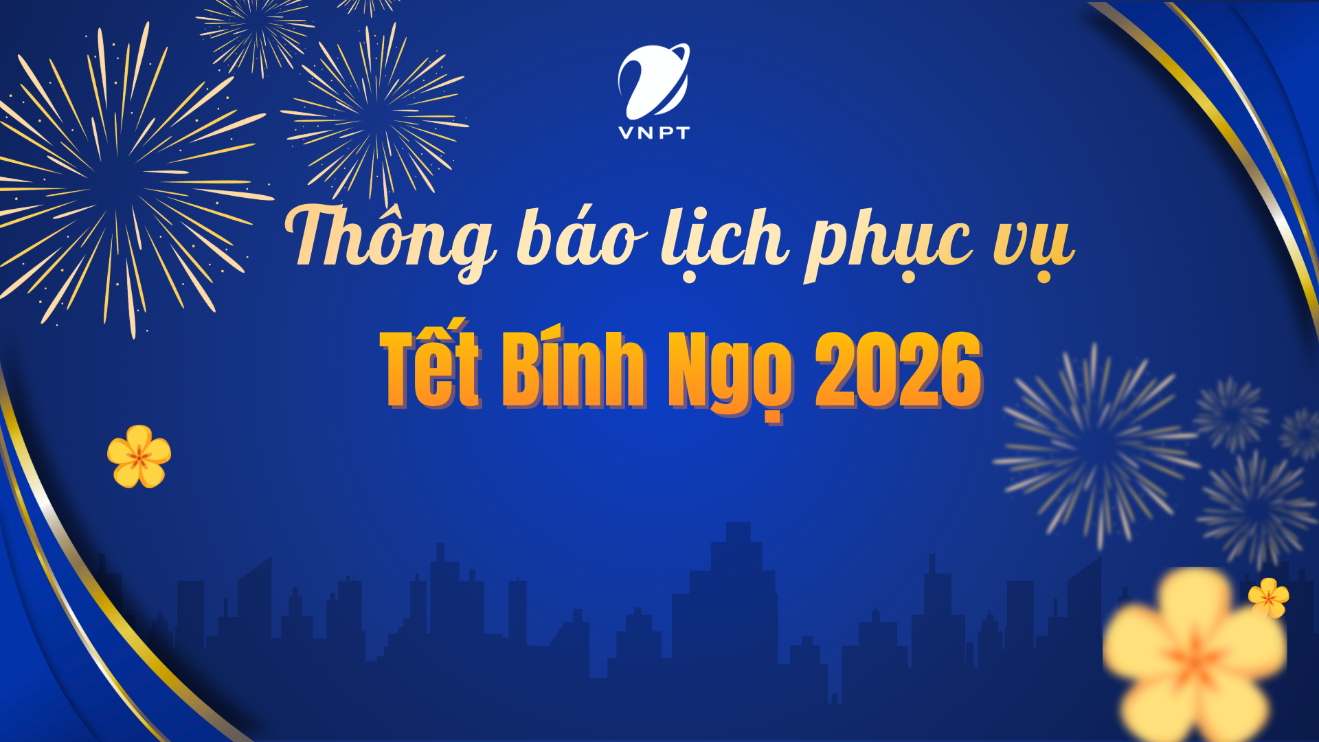 Lịch phục vụ tết nguyên đán 2026