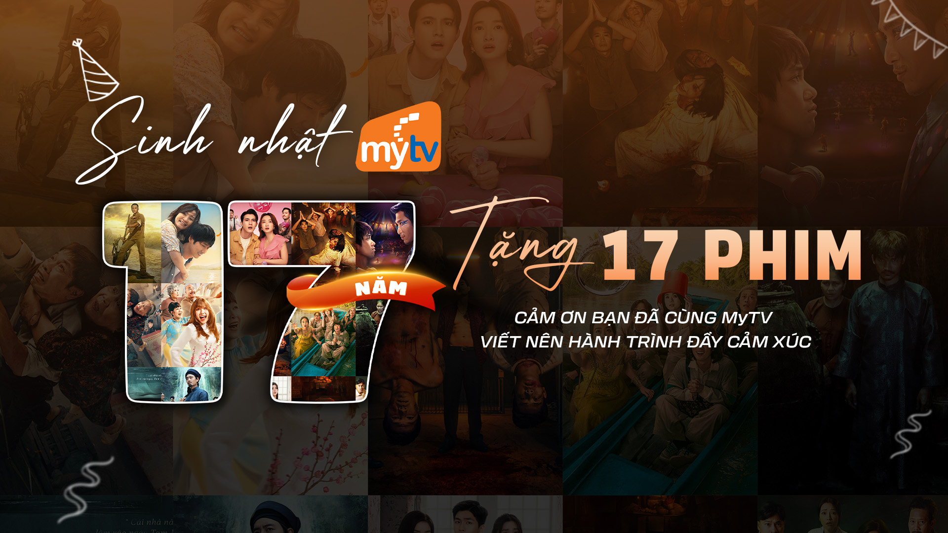 MyTV mừng sinh nhật 17 tuổi