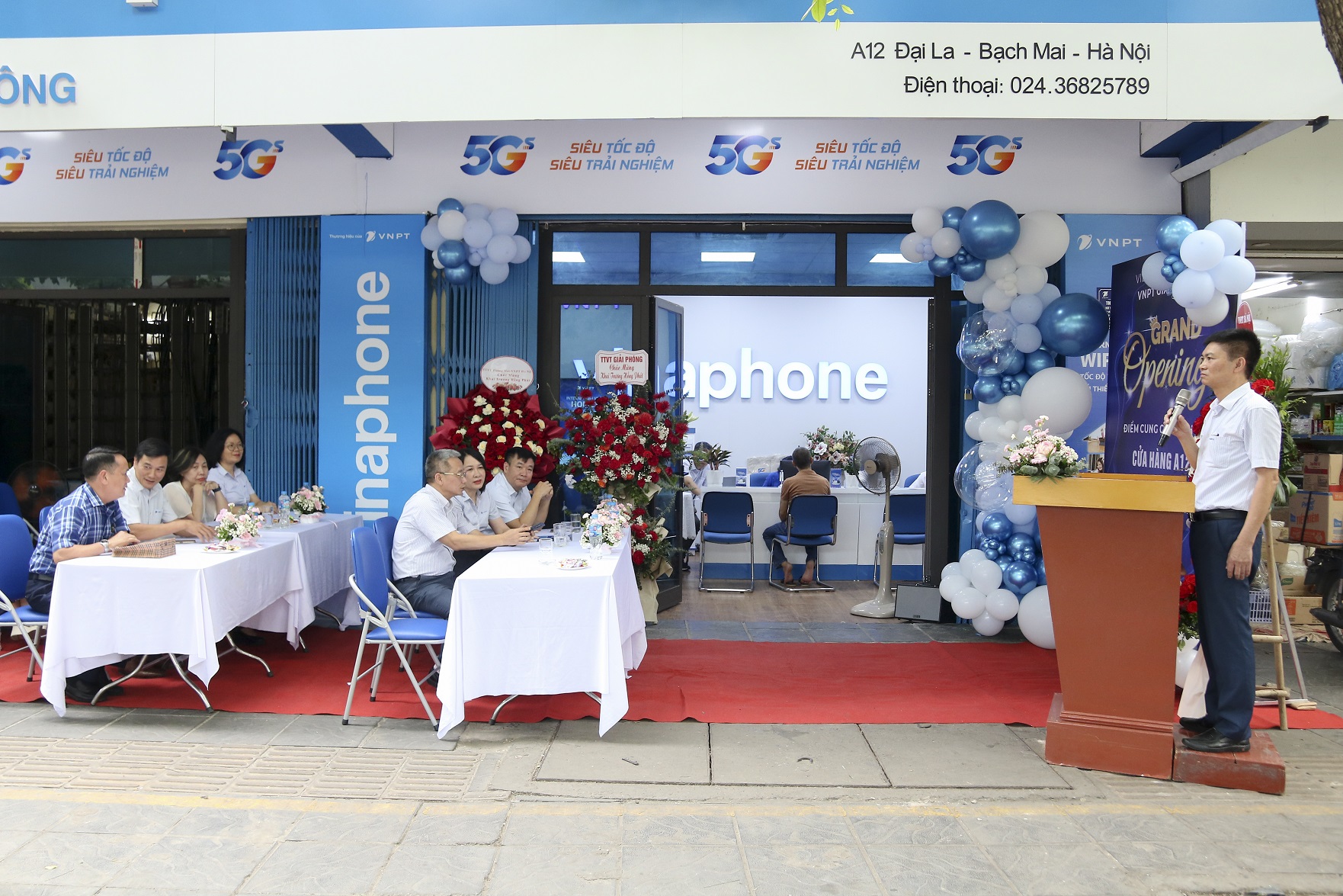 VNPT Hà Nội khai trương Cửa hàng Giao dịch A12 Đại La