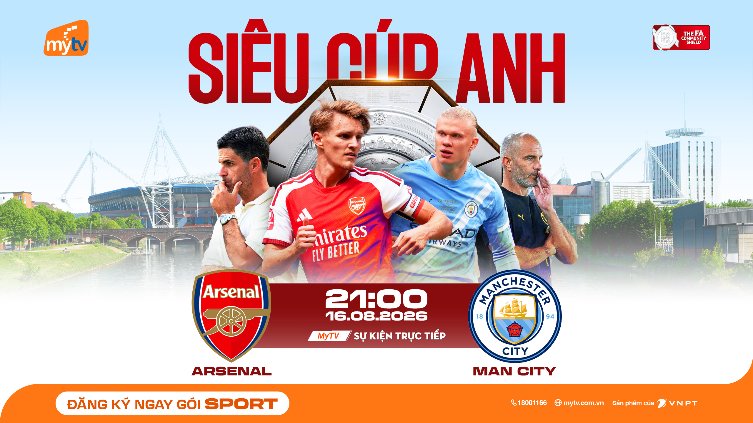 Xem Siêu Cúp Anh 2026