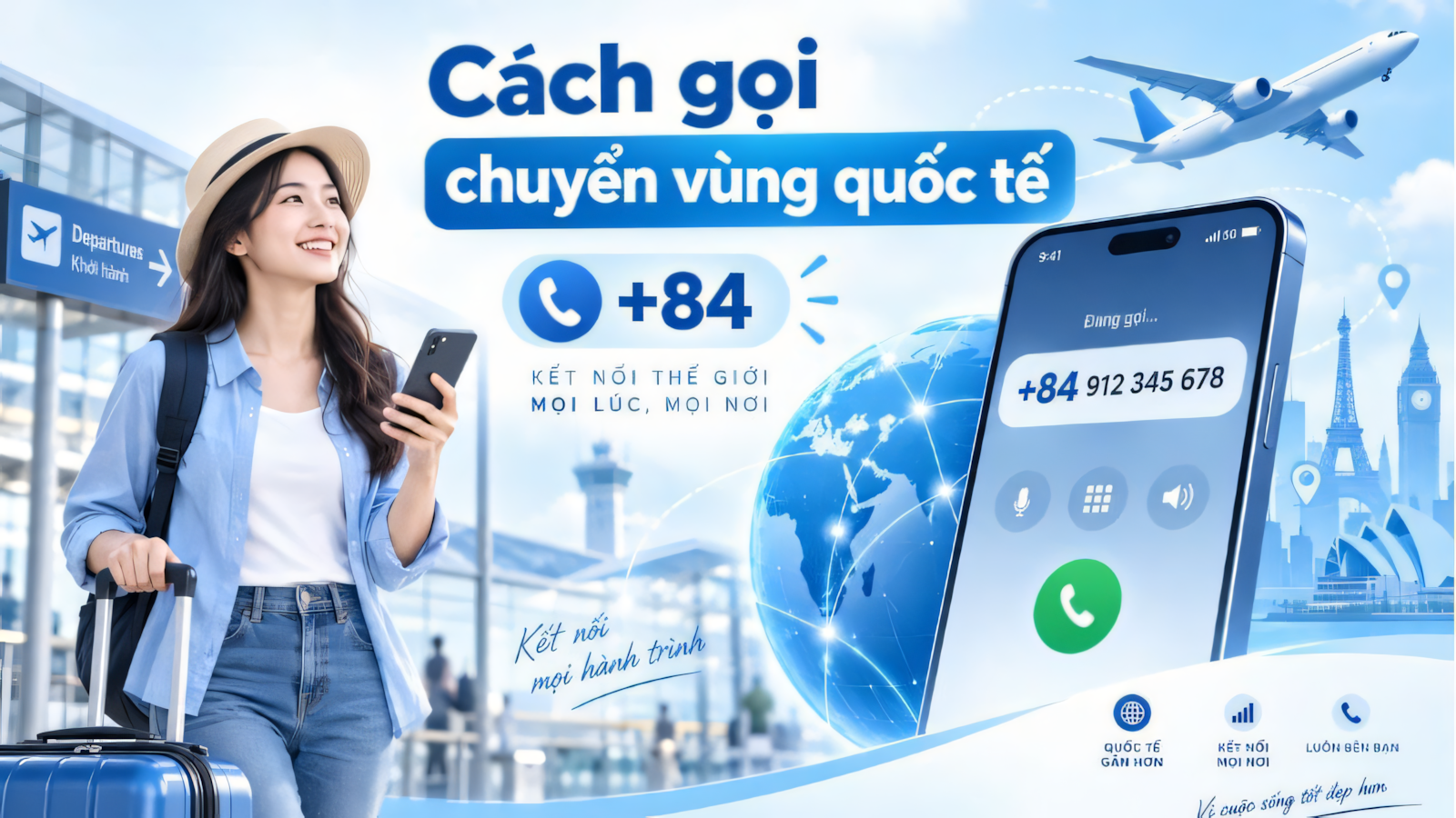 Cách gọi chuyển vùng quốc tế