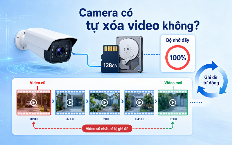 Camera lưu trữ lâu nhất được bao nhiêu ngày