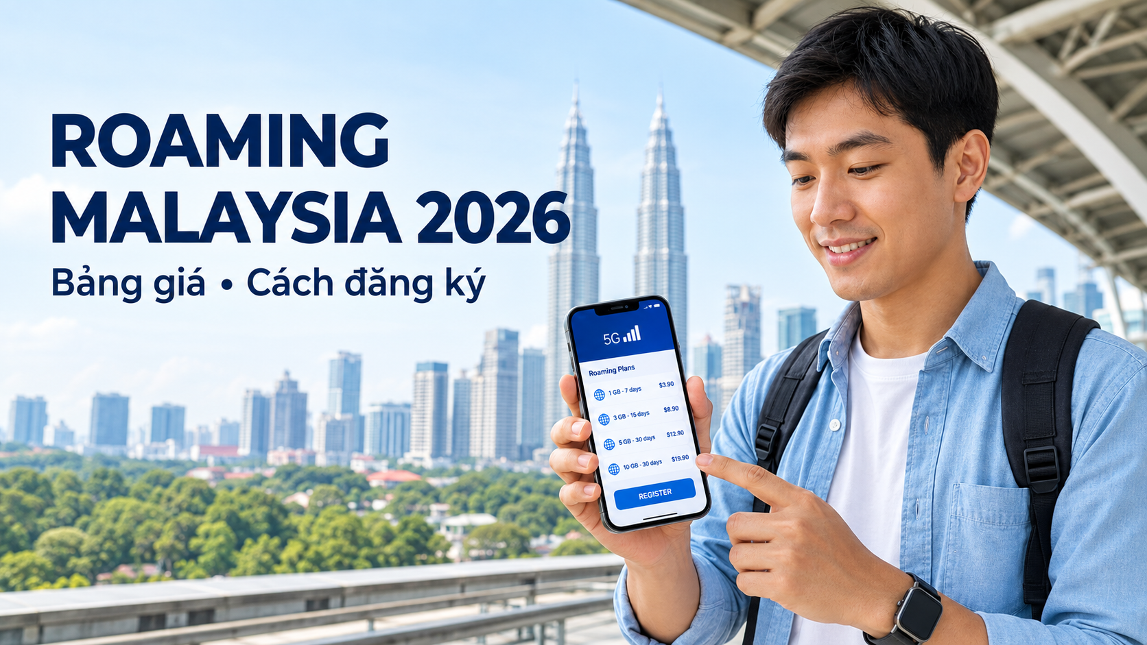 gói roaming Malaysia VinaPhone