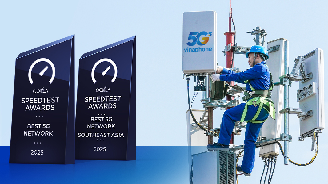 mạng 5G Việt Nam vươn lên dẫn đầu Đông Nam Á
